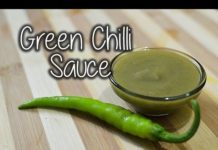 हरी मिर्च के सॉस रेसिपी!!How to make Green Cilli sauce recipe in Hindi? Step-By-Step Photo