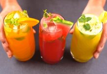 (Step by step) गर्मियों में बनाये ये तीन तरीके की जूस रेसिपी || 3 types of juice in 5 minutes for summer