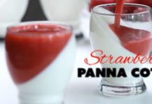 स्ट्रॉबेरी पन्ना कैसे बनाते है? Strawberry Panna Cotta Without Gelatin!! Step-By-Step with Photo हिंदी रेसिपी (सबसे आसान तरीके) Recipes In Hindi(Step by Step Guide to Cook Indian Food in Hindi) Step 26