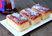2020 की इंडियन स्टाइल हनी केक रेसिपी!! Indian Style Honey Cake Recipe In Hindi? Step-Bye Step With Photo Honey cake Recipe In Hindi