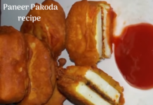 5 मिनट में पनीर पकोड़ा बनाये!! How to Make Paneer Pakoda recipe in Hindi? Step-By-Step Photo Paneer Pakoda recipe
