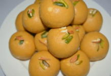 बेसन लड्डू रेसिपी!! How to make Besan Laddu Recipe in hindi? Step-By-Step Photo How to make Besan Laddu Recipe in hindi?