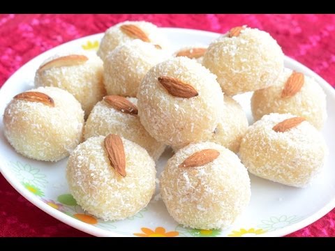 नारियल के लड्डू बनाने की सबसे आसान विधि! Milkmaid Nariyal Ladoo Recipe In  Hindi [Step by Step photo]