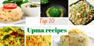 10 मिनट में बनने वाली 10 तरीके की उपमा रेसिपी | Top 10 Easy upma recipes of 2023 in Hindi